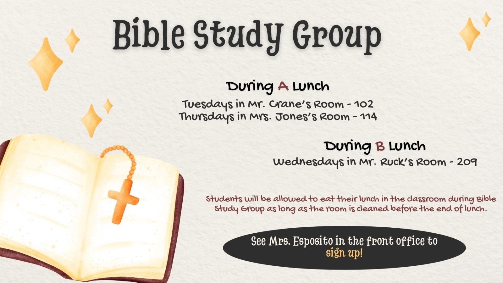 bible study group