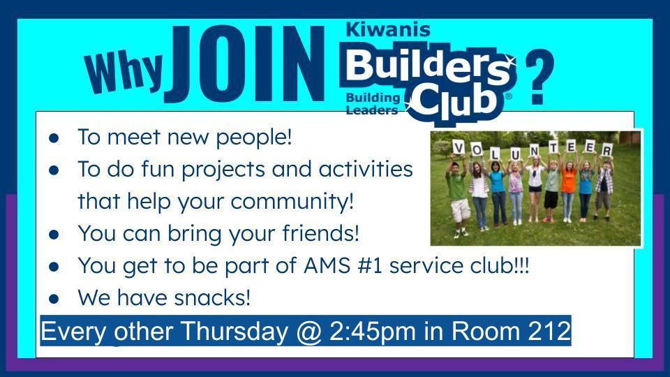 builders club info