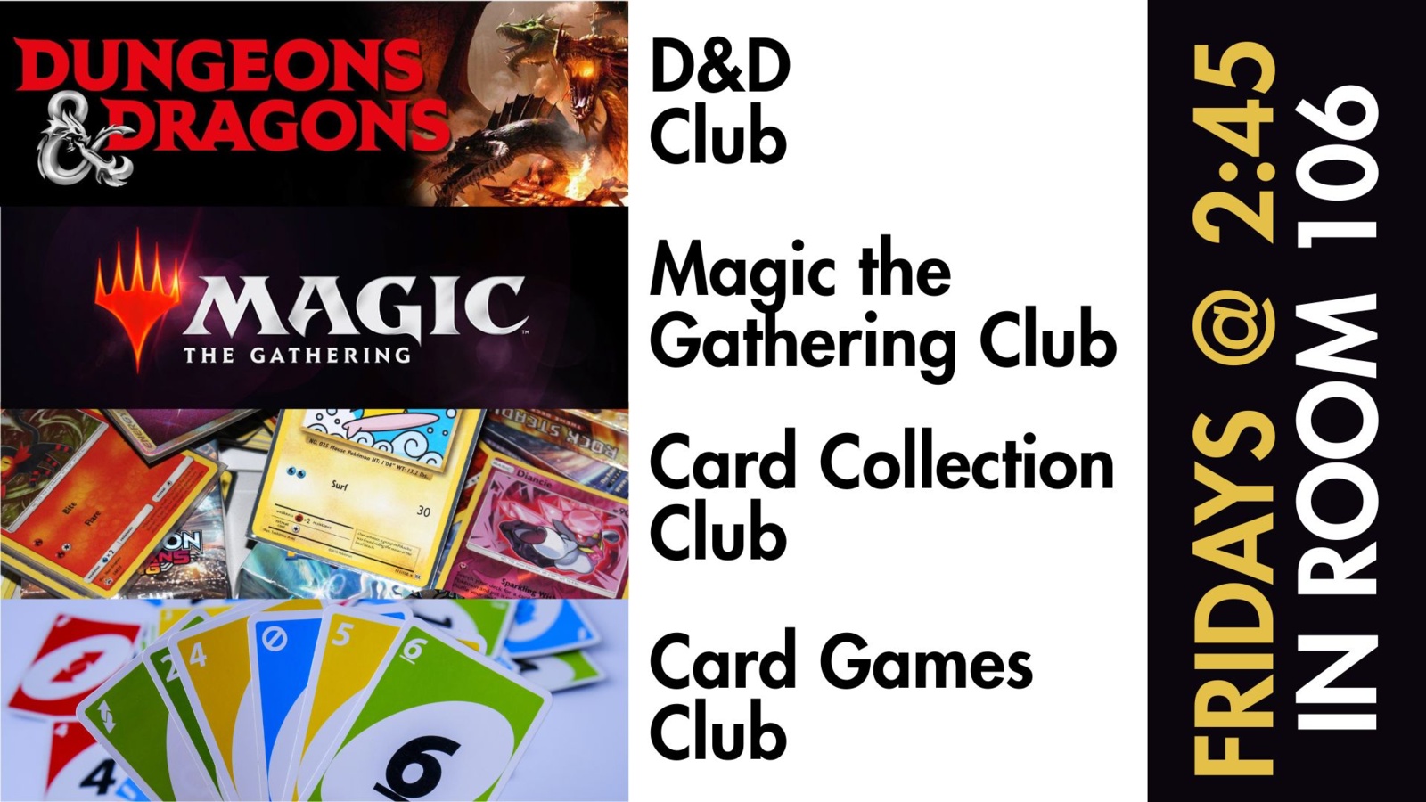 card clubs
