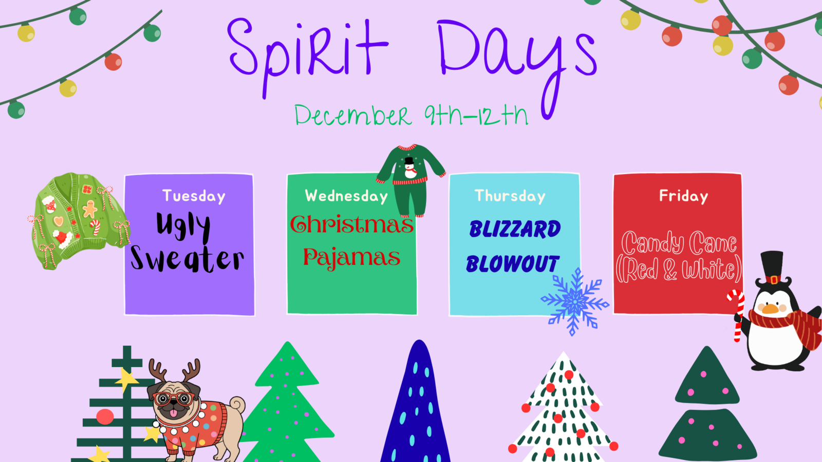 spirit days
